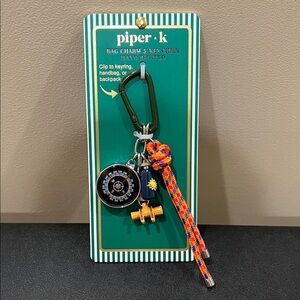 Piper K | Hiking Enthusiasts Themed Bag Charm 🧭🥾